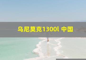 乌尼莫克1300l 中国